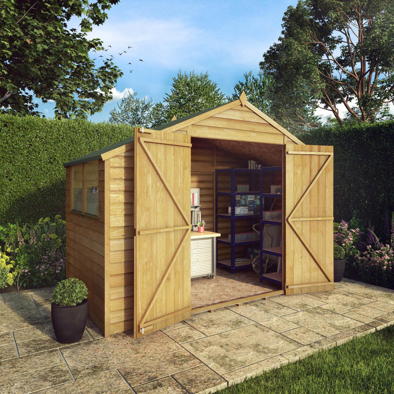 Mercia 5ft x 10ft Overlap Apex Shed