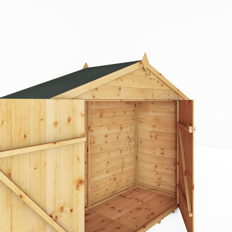 Mercia 3ft x 7ft Tongue & Groove Apex Bike Store