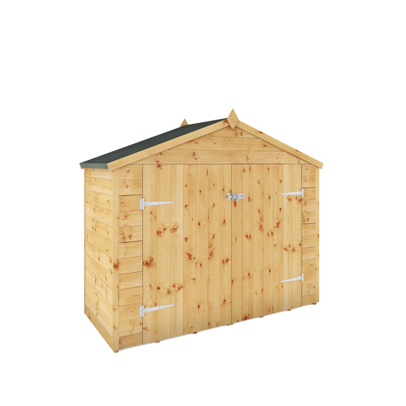 Mercia 3ft x 7ft Tongue & Groove Apex Bike Store