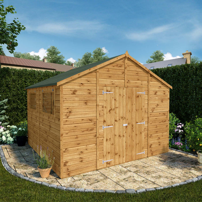 Mercia 10ft x 10ft Premium Shiplap Apex Workshop