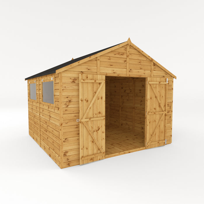 Mercia 10ft x 10ft Premium Shiplap Apex Workshop