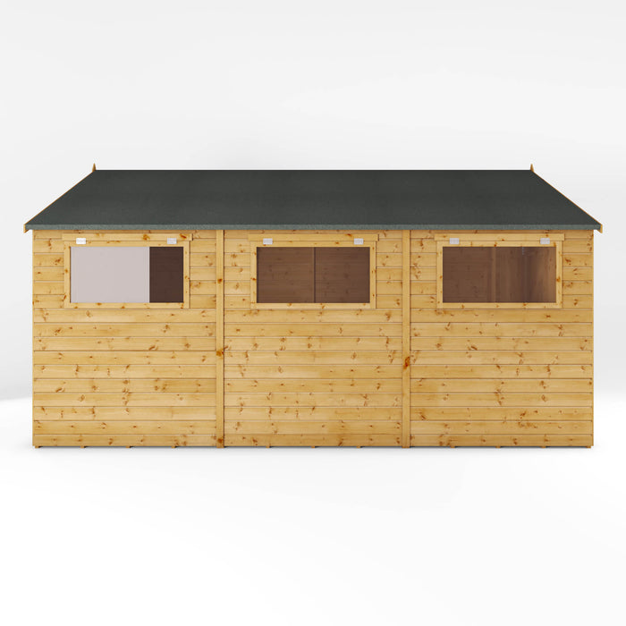 Mercia 15ft x 10ft Premium Shiplap Apex Workshop