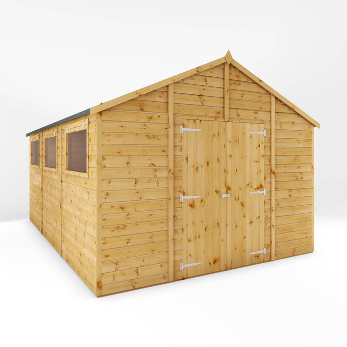 Mercia 15ft x 10ft Premium Shiplap Apex Workshop