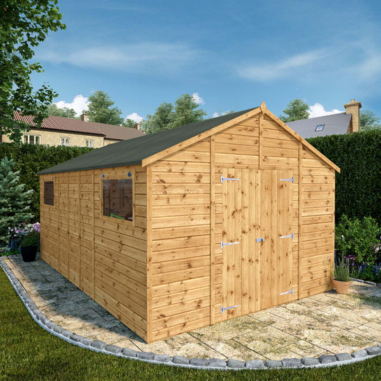 Mercia 16ft x 10ft Premium Shiplap Apex Workshop