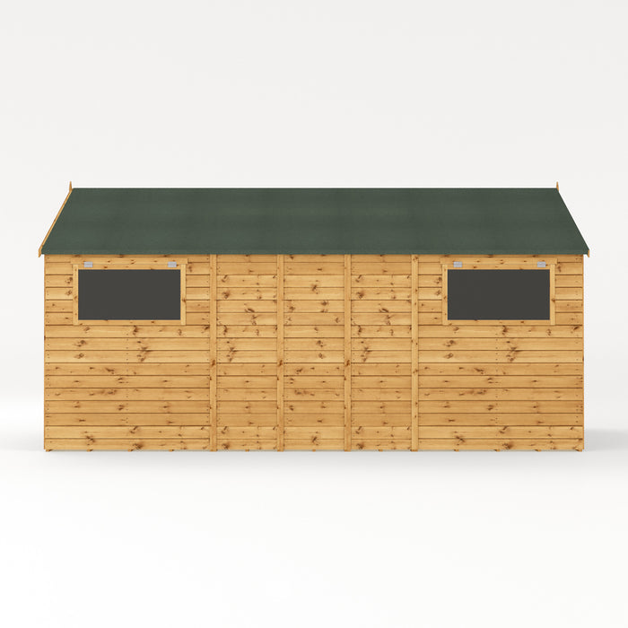 Mercia 16ft x 10ft Premium Shiplap Apex Workshop