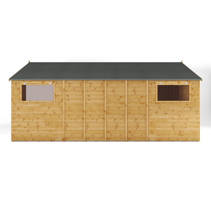 Mercia 18ft x 10ft Premium Shiplap Apex Workshop