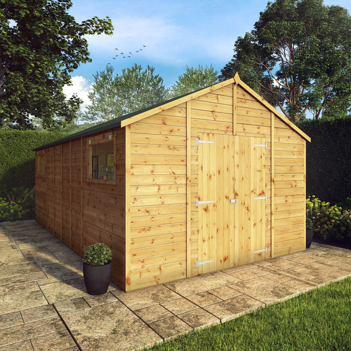 Mercia 18ft x 10ft Premium Shiplap Apex Workshop