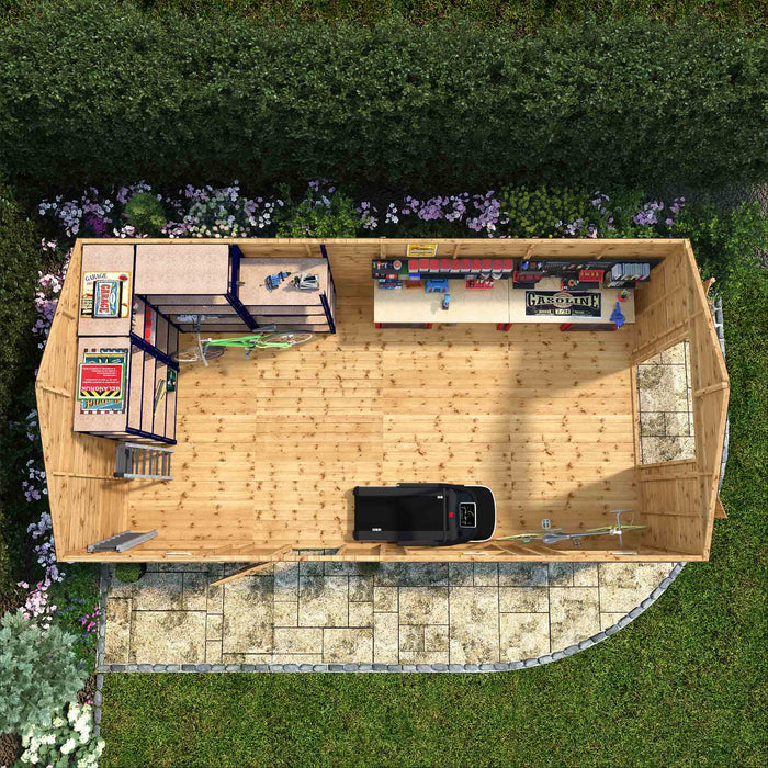 Mercia 20ft x 10ft Premium Shiplap Apex Workshop