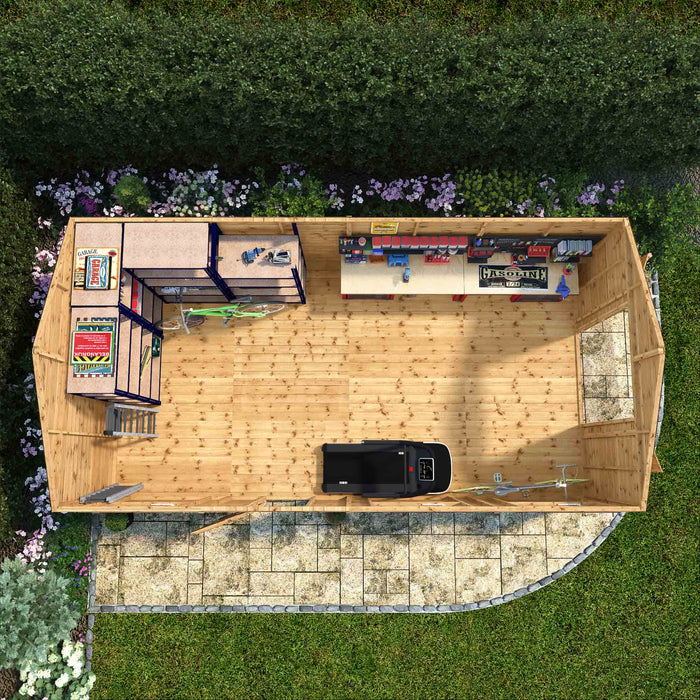 Mercia 20ft x 10ft Premium Shiplap Apex Workshop