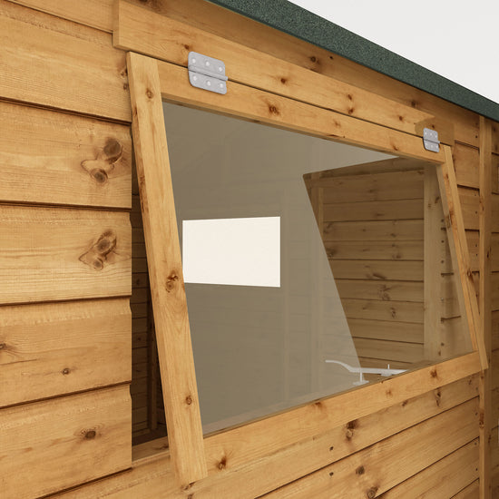 Mercia 10ft x 10ft Premium Shiplap Reverse Apex Workshop