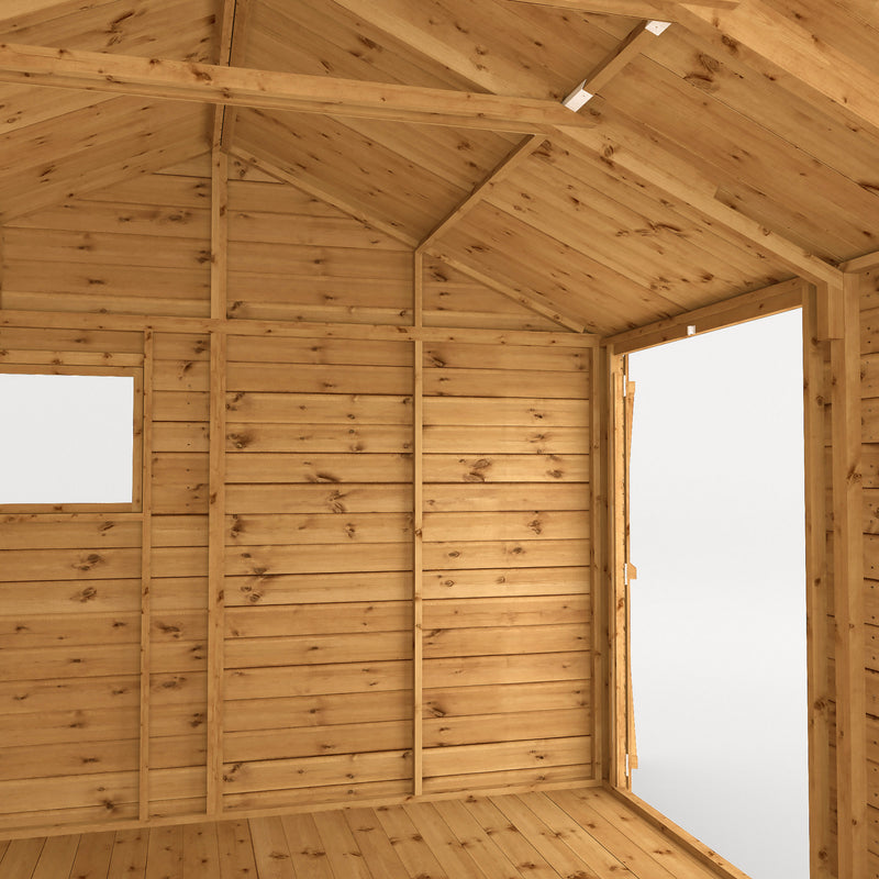 Mercia 12ft x 10ft Premium Shiplap Reverse Apex Workshop