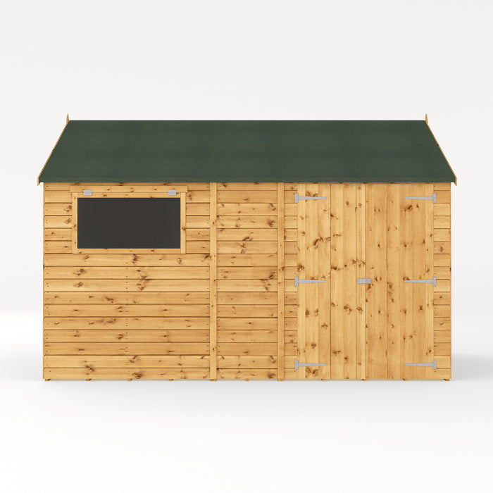 Mercia 12ft x 10ft Premium Shiplap Reverse Apex Workshop