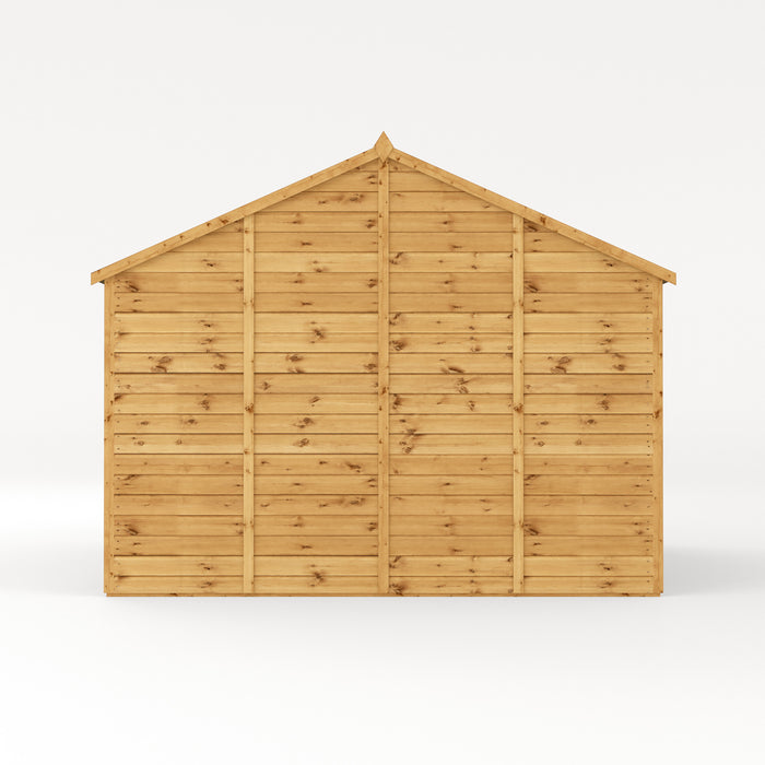 Mercia 12ft x 10ft Premium Shiplap Reverse Apex Workshop