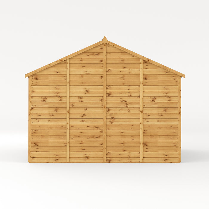 Mercia 12ft x 10ft Premium Shiplap Reverse Apex Workshop