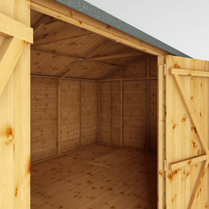 Mercia 15ft x 10ft Premium Shiplap Reverse Apex Workshop