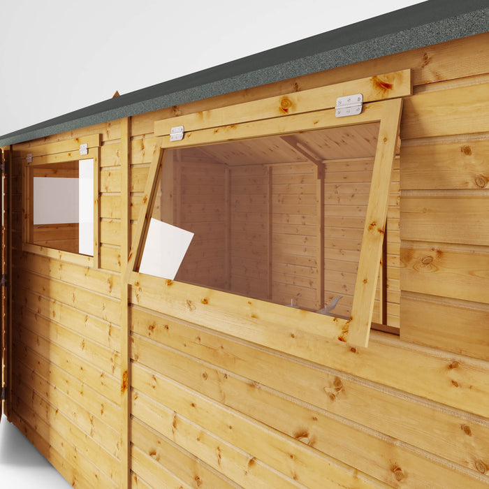 Mercia 15ft x 10ft Premium Shiplap Reverse Apex Workshop