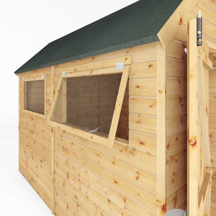 Mercia 10ft x 8ft Premium Shiplap Dutch Barn