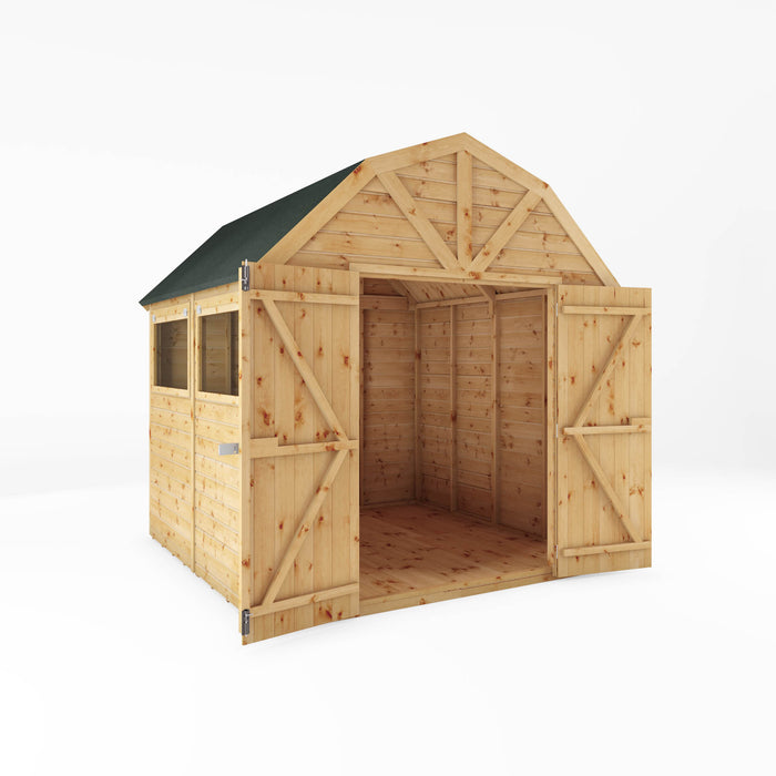 Mercia 8ft x 8ft Premium Shiplap Dutch Barn