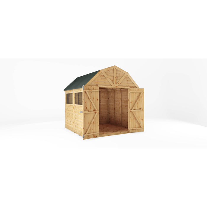 Mercia 8ft x 8ft Premium Shiplap Dutch Barn