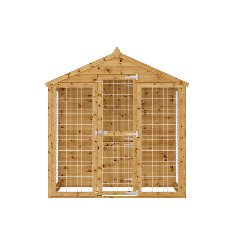 Mercia 8ft x 6ft Staffordshire Dog Kennel & Run
