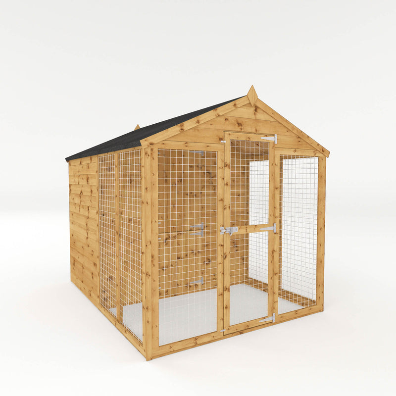 Mercia 8ft x 6ft Staffordshire Dog Kennel & Run