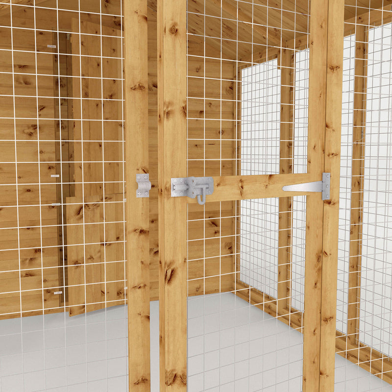 Mercia 10ft x 6ft Staffordshire Dog Kennel & Run