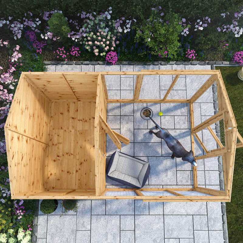 Mercia 10ft x 6ft Staffordshire Dog Kennel & Run