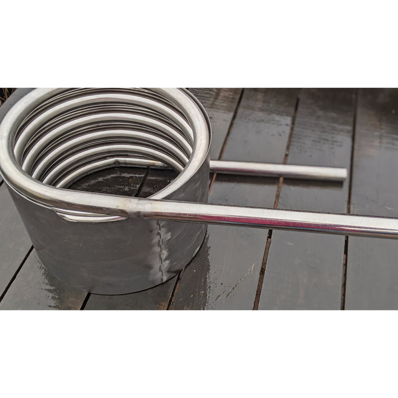 Hastings 4ft Oval Stock Tank and Wood Fired Coil Heater Kit