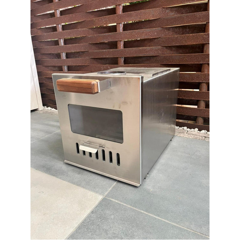 Hastings 5ft Round Stock Tank and Wood Fired Square Heater Kit