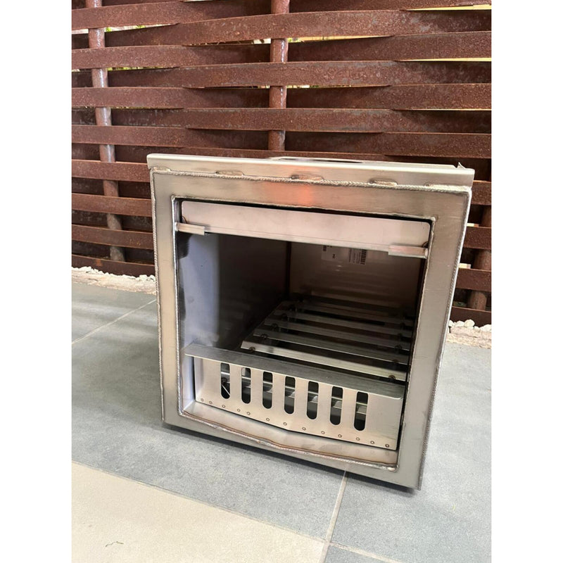 Hastings 5ft Round Stock Tank and Wood Fired Square Heater Kit