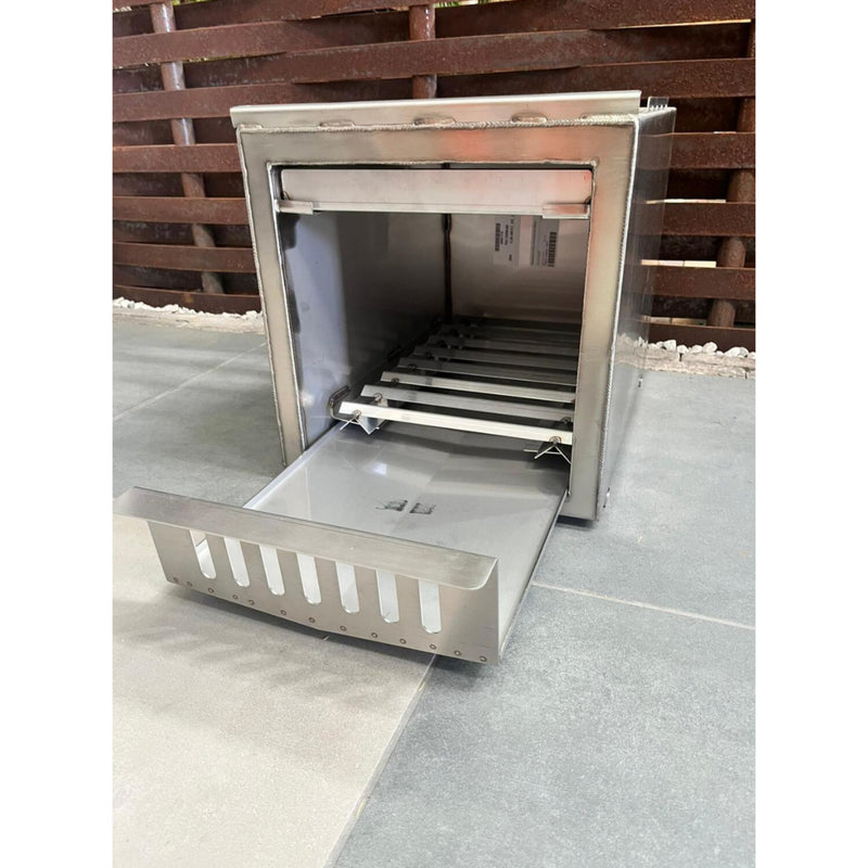 Hastings 5ft Round Stock Tank and Wood Fired Square Heater Kit