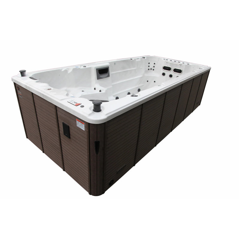 Canadian Spa 16ft Swim Spa 19HP-Jet 7-Person - XTrainer