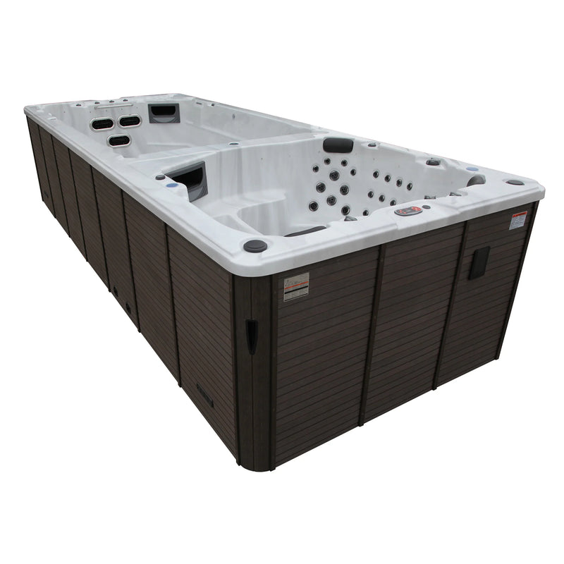 Canadian Spa 20ft Dual Temperature Swim Spa 15HP-Jet - XSport