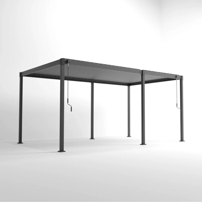 Nova Shadow 5m x 3m Pergola - Graphite Grey