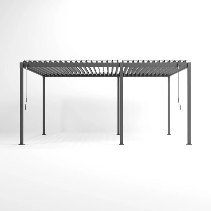 Nova Shadow 5m x 3m Pergola - Graphite Grey
