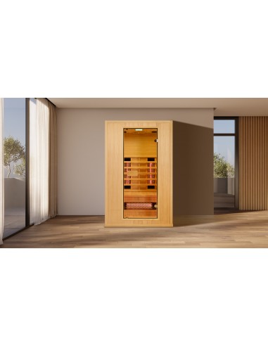 Global Relax Dharani S2 Premium - 1/2 Person Indoor Infrared Sauna