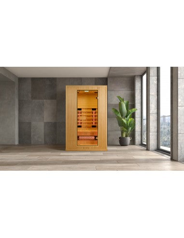 Global Relax Dharani S2 Premium - 1/2 Person Indoor Infrared Sauna