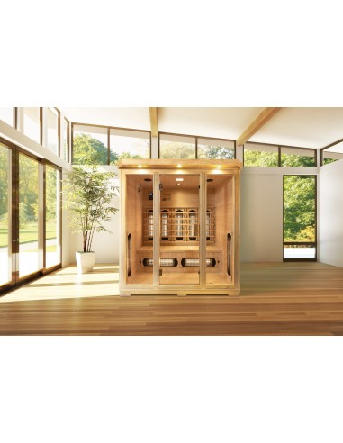 Global Relax Dharani S4 Plus - 4 Person Indoor Infrared Sauna