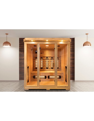 Global Relax Dharani S4 Plus - 4 Person Indoor Infrared Sauna