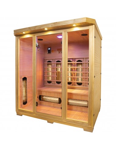 Global Relax Dharani S4 Plus - 4 Person Indoor Infrared Sauna