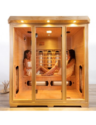 Global Relax Dharani S4 Plus - 4 Person Indoor Infrared Sauna