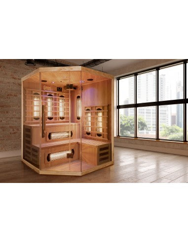 Global Relax Dharani S5 - 5 Person Indoor Infrared Sauna