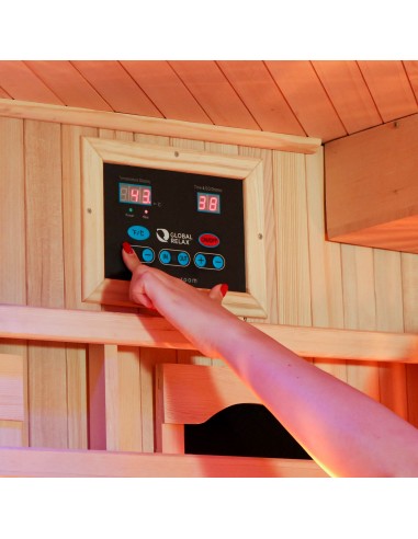 Global Relax Dharani S5 - 5 Person Indoor Infrared Sauna