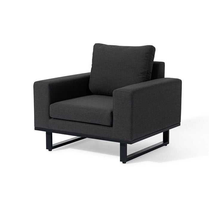 Maze Ethos 3 Seat Sofa Set Charcoal