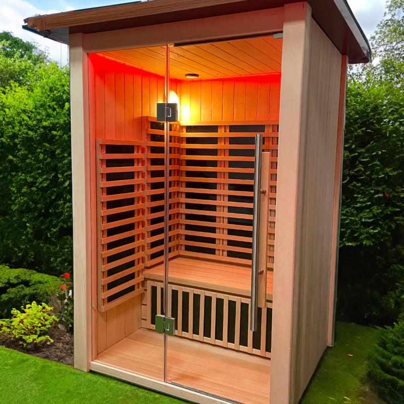 Insignia 2 Person Outdoor Far Infrared Sauna
