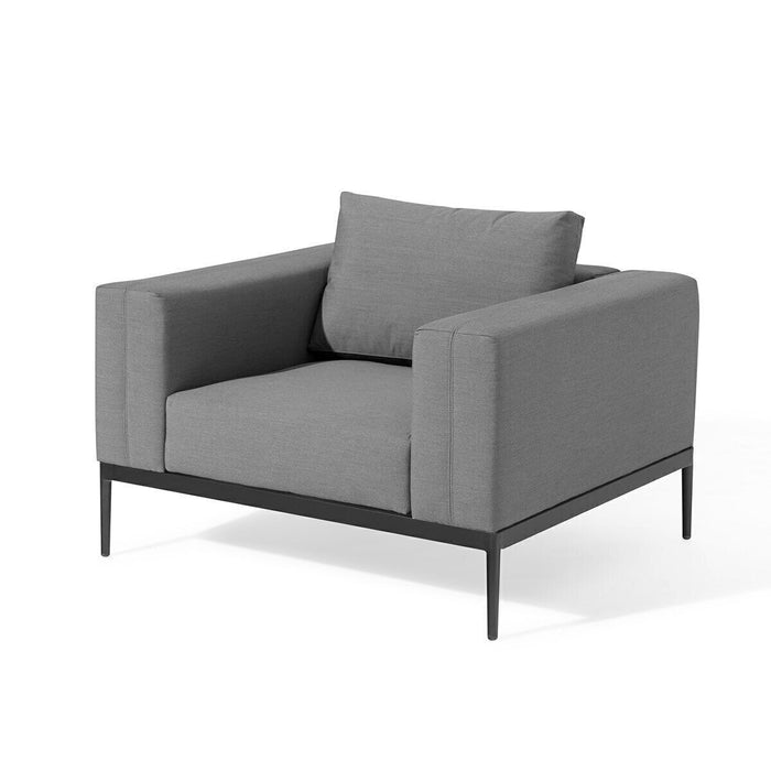 Maze Eve 3 Seat Sofa Set Flanelle