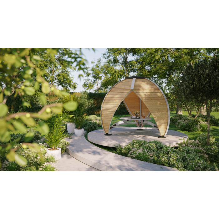 Huuden Crown Shield Leisure Garden Shelter