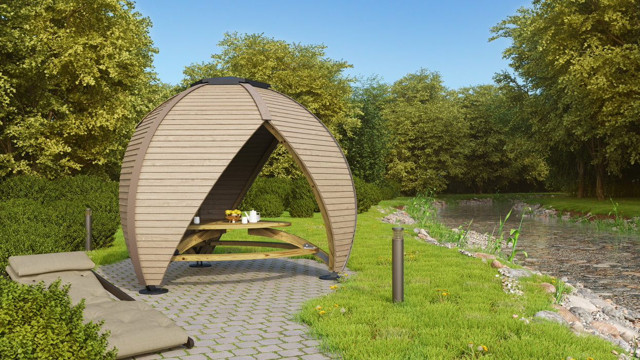 Huuden Crown Shield Leisure Garden Shelter