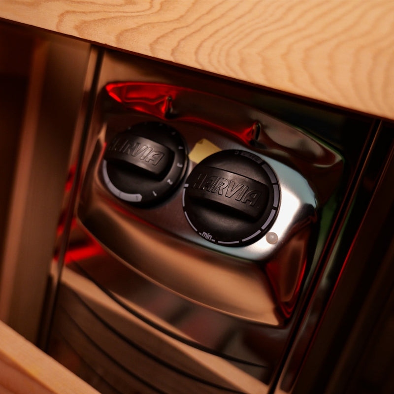 Insignia 2–3 Person Outdoor Hybrid Barrel Sauna