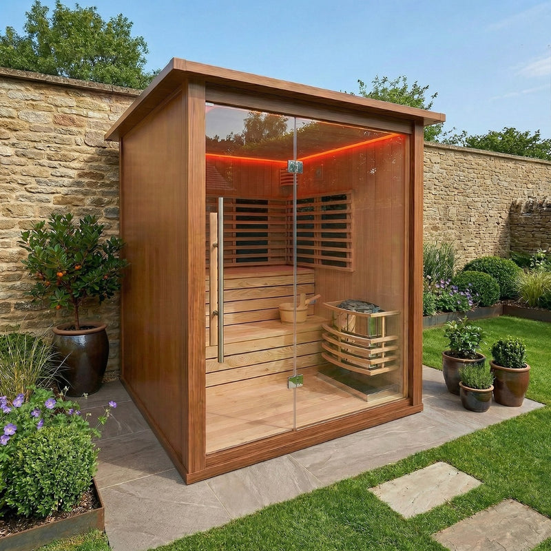 Insignia 4 Person Outdoor Hybrid Sauna